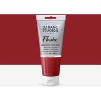 Lefranc & Bourgeois : Flashe : Vinyl Emulsion Paint : 80ml : Carmine Red (366)