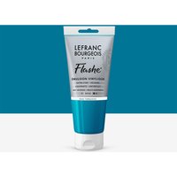 Lefranc & Bourgeois : Flashe : Vinyl Emulsion Paint : 80ml : Turquoise Blue (050)
