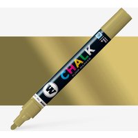 Molotow : Chalk Marker : 4mm : Metallic Gold #002