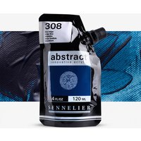 Sennelier : Abstract Acrylic Paint : 120ml : Satin : Indigo Blue