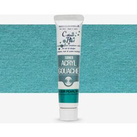 Turner : Acrylic Gouache Paint : 20ml : Colour Pearl Mint 414