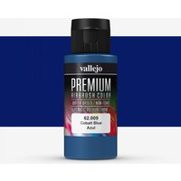 Vallejo : Premium Airbrush Paint : 60ml : Cobalt Blue