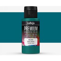 Vallejo : Premium Airbrush Paint : 60ml : Blue Green