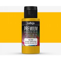 Vallejo : Premium Airbrush Paint : 60ml : Gondel Yellow Fluorescent