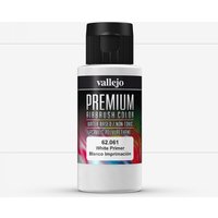 Vallejo : Premium Airbrush Paint : 60ml : White Primer