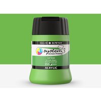 Daler-Rowney : System3 : Screen Printing Acrylic Paint : 250ml : Leaf Green