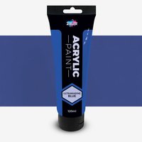 Zieler : Premium Acrylic Paint : 120ml : Ultramarine Blue