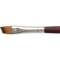 Princeton : Velvetouch : Series 3950 : Short Handle : Angle Shader : Size 3/8in