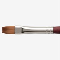 Princeton : Velvetouch : Series 3950 : Short Handle : Flat Shader : Size 8