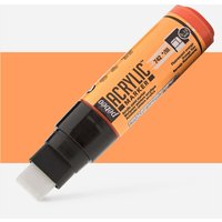 Pebeo : Acrylic Marker : 5-15mm Flat Nib : Fluorescent Orange
