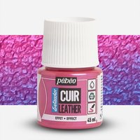 Pebeo : Setacolor : Leather Paint : 45ml : Duochrome Pink/Blue Effect