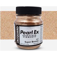 Jacquard : Pearl Ex : Powdered Pigment : .75oz : 21g : #664 Super Bronze