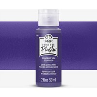 Plaid : Folkart : Paint For Plastic : 2oz : 59ml : Grape Soda