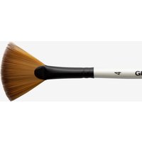 Daler-Rowney : Graduate : Short Handled Synthetic Brush : Fan : No. 4