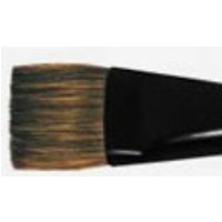 Daler-Rowney : Graduate : Short Handled Pony/Synthetic Mix Brush : Flat Wash : 13mm (1/2)