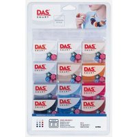 DAS : Smart Polymer Clay : Warm & Cold Colours : Set of 12