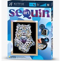 Sequin Art Blue : Snow Leopard