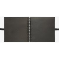 Papermania : Scrapbook : 8x8in (Apx.20x20cm) : 40 Pages : Black