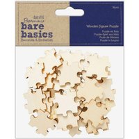 Papermania : Bare Basics : Wooden Jigsaw Puzzle : 36 Peices