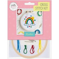 Simply Make : Cross Stitch Kit : Create Your Own Rainbow