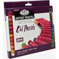 Royal & Langnickel : Essentials : Large Oil Pastels : Assorted Colours : Set of 24