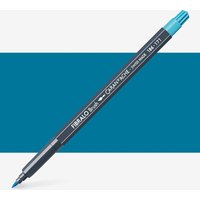 Caran Dache : Fibralo Water Soluble Brush Pen : Turquoise Blue