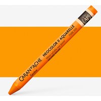 Caran d'Ache : Neocolor II : Watercolour Crayon : Fast Orange