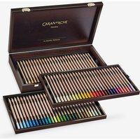 Caran d'Ache : Pastel Pencil : Wooden Box Set of 84