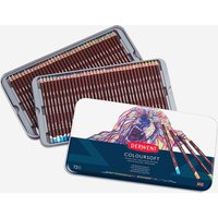 Derwent : Coloursoft Pencil : Metal Tin Set of 72