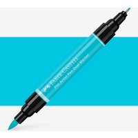 Faber Castell : Pitt Artists Pen : Dual Marker : Light Cobalt Turquoise