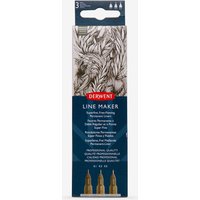 Derwent : Line Maker Pen : Graphite : Set of 3