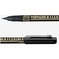 Kuretake : Zig : Mangaka Flexible : Black : Fine