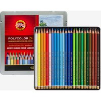 Koh-I-Noor : Polycolor : Artist Coloured Pencils 3824 : Set of 24 : Landscape