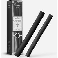 Coates : Extra Thick Charcoal Sticks : 4 Sticks