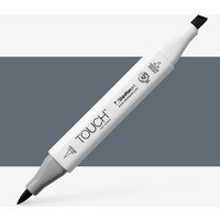 ShinHan : Touch Twin Brush Pen : Blue Grey : BG7