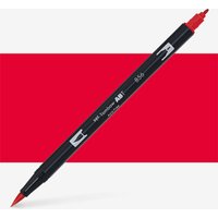 Tombow : Dual Tip Blendable Brush Pen : Poppy Red