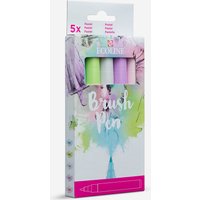 Royal Talens : Ecoline : Watercolour Brush Pen : Pastel Set of 5