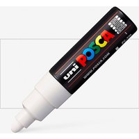 Uni : Posca Marker : PC-7M : Bullet Tip : 4.5 - 5.5mm : White