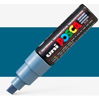 Uni : Posca Marker : PC-8K : Chisel Tip : 8mm : Slate Grey