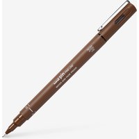 Uni : Pin Waterproof Lightfast Drawing Pen : Sepia : 0.1mm