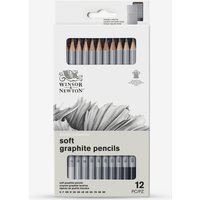 Winsor & Newton : Studio Collection : Soft Graphite Pencil : Set of 12