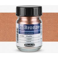 Schmincke : Oil Bronze Powder : 50ml : Copper