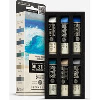 Sennelier : Oil Stick : Mini : Set of 6 : Seascape