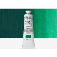 Winsor & Newton : Artists' : Oil Paint : 37ml : Permanent Green Deep