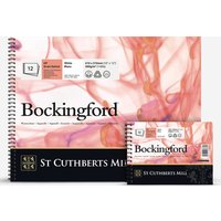 Bockingford : Watercolour Papers : White : Regular Spiral Pads : Hot Pressed