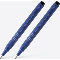 Pilot : Water Resistant Black Pigment Drawing Pens