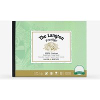 Daler-Rowney : Langton : Prestige : Watercolour Paper : Gummed Pad : 9x12in (Apx.23x30cm) : Not