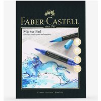 Faber-Castell : Gummed Marker Pad : 70gsm : 50 Sheets : A4
