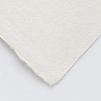 Khadi : White Rag Paper : 640gsm : Rough : 21x30cm (Apx.8x12in) : Pack of 10 Sheets