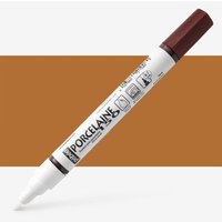 Pebeo : Porcelaine Paint Marker : 20ml : Fine 0.7mm Point : Earth Brown